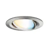 Kit enc Nova Plus ZB Coin tw rond ori LED 3x6W 230V 51mm acier br/a...