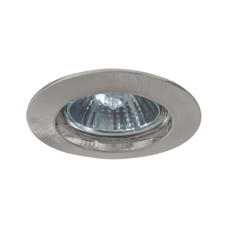 Premium Encastr. fixe max.50W 230V GU10 51mm Acier brossé/Alu Zinc ...