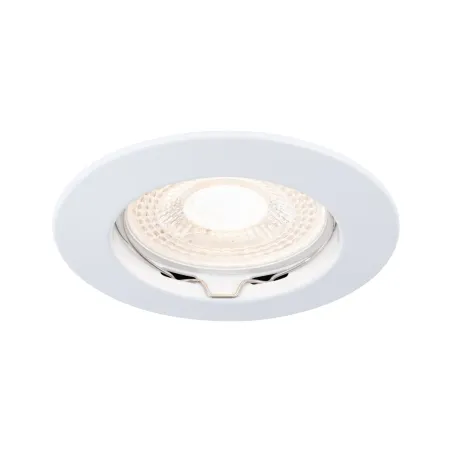 Premium Encastr. fixe max.50W 12V GU5,3 51mm Blanc/Alu Zinc - Pas cher