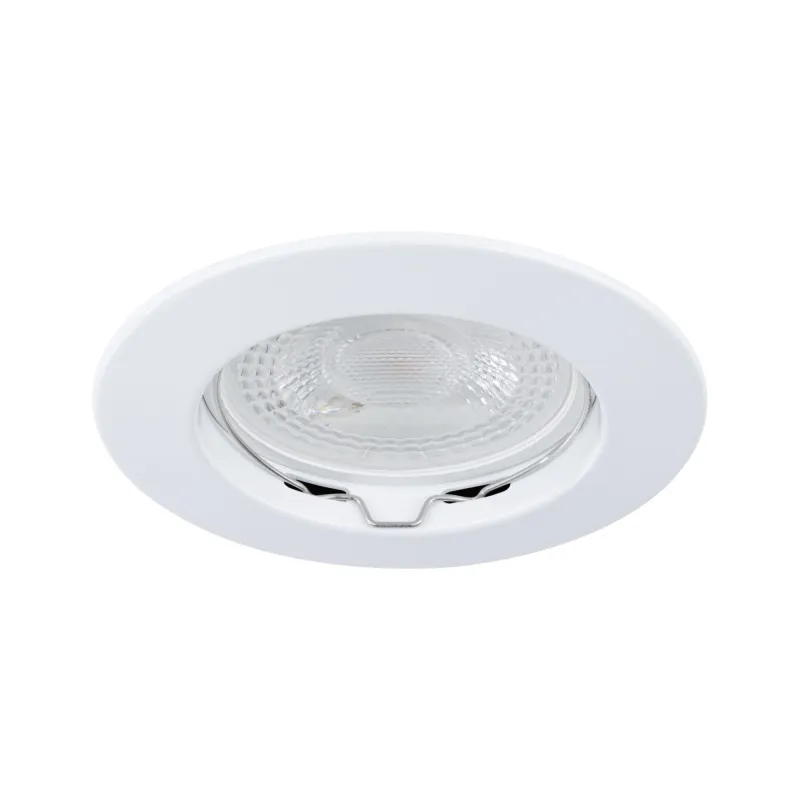Premium Encastr. fixe max.50W 12V GU5,3 51mm Blanc/Alu Zinc - Pas cher