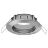 Premium Encastr. fixe max.50W 12V GU5,3 51mm Acier brossé/Alu Zinc ...