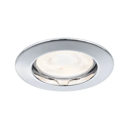 Premium Encastr. fixe max.50W 12V GU5,3 51mm Chrome/Alu Zinc - Pas ...