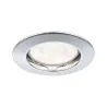 Premium Encastr. fixe max.50W 12V GU5,3 51mm Chrome/Alu Zinc - Pas ...