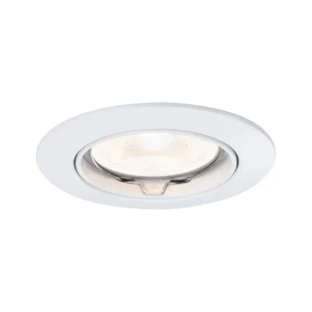 Premium Encastr. orientable max.50W 12V GU5,3 51mm Blanc/Alu Zinc -...