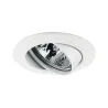 Premium Encastr. orientable max.50W 12V GU5,3 51mm Blanc/Alu Zinc -...