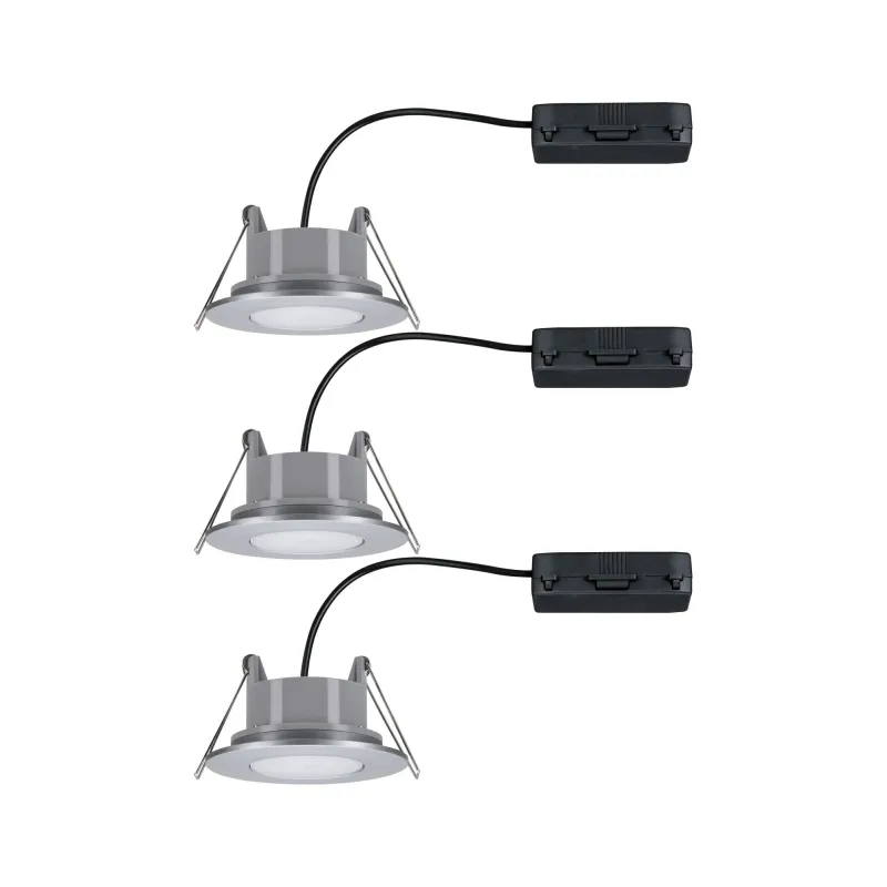 Kit enc Calla BBC/IP65 grad rond orient LED 3x560lm 4000K 6,5W 230V...