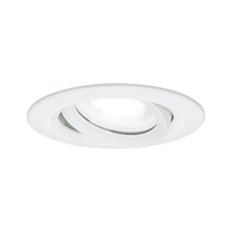 Enc Nova Plus IP65 orientable 1x6W 230V 4000K GU10 51mm Blanc dépol...