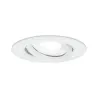 Enc Nova Plus IP65 orientable 1x6W 230V 4000K GU10 51mm Blanc dépol...