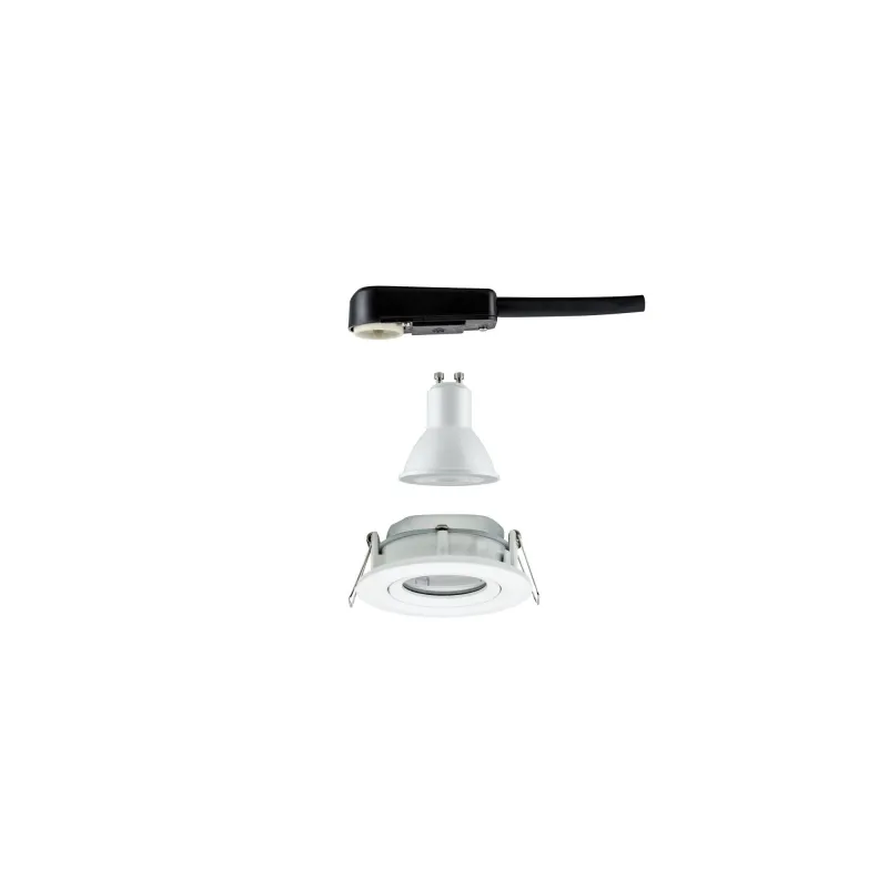 Enc Nova Plus IP65 orientable 1x6W 230V 4000K GU10 51mm Blanc dépol...