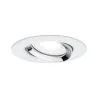 Enc Nova Plus IP65 orientable 1x6W 230V 4000K GU10 51mm Blanc dépol...