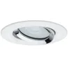 Enc Nova Plus IP65 orientable 1x6W 230V 4000K GU10 51mm Blanc dépol...