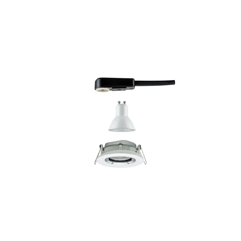 Enc Nova Plus IP65 orientable 1x6W 230V 4000K GU10 51mm Blanc dépol...