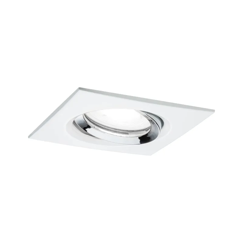 Enc Nova Plus IP65 orientable 1x6W 230V 4000K GU10 51mm Blanc dépol...