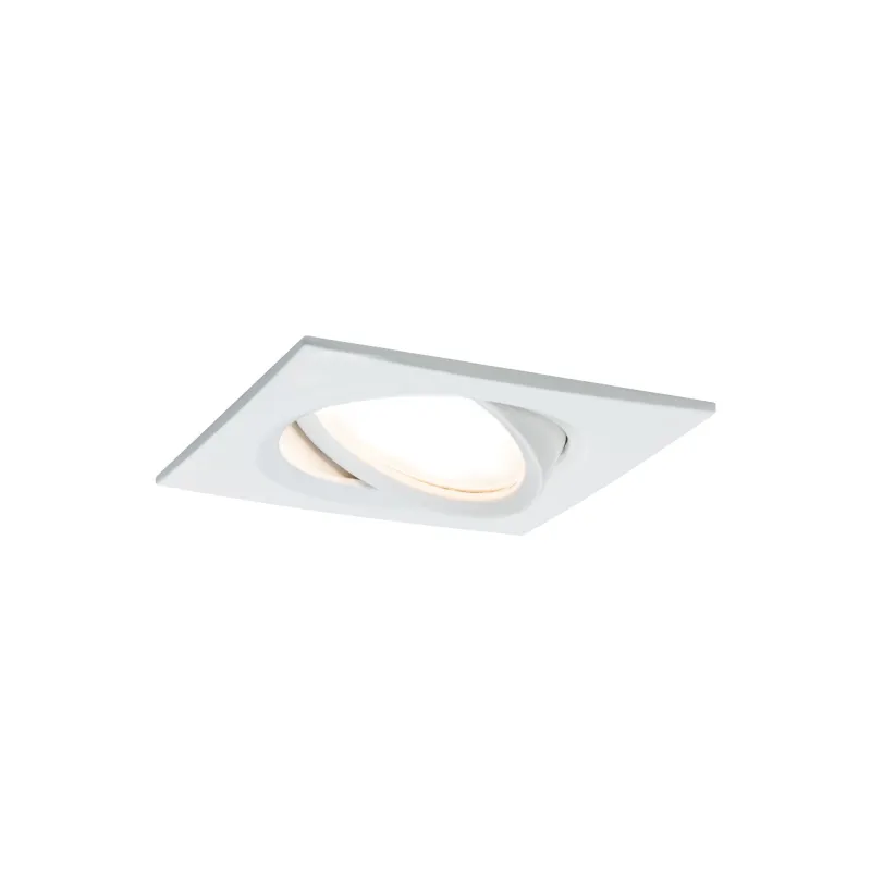 Kit enc Nova Plus Coin gra carré orient LED 3x6,8W 633lm 2700K Blc ...