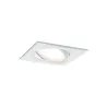 Kit enc Nova Plus Coin gra carré orient LED 3x6,8W 633lm 2700K Blc ...