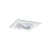 Kit enc Nova Plus Coin gra carré orient LED 3x6,8W 633lm 2700K Blc ...