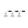 Kit enc Nova Plus Coin gra carré orient LED 3x6,8W 633lm 2700K Blc ...