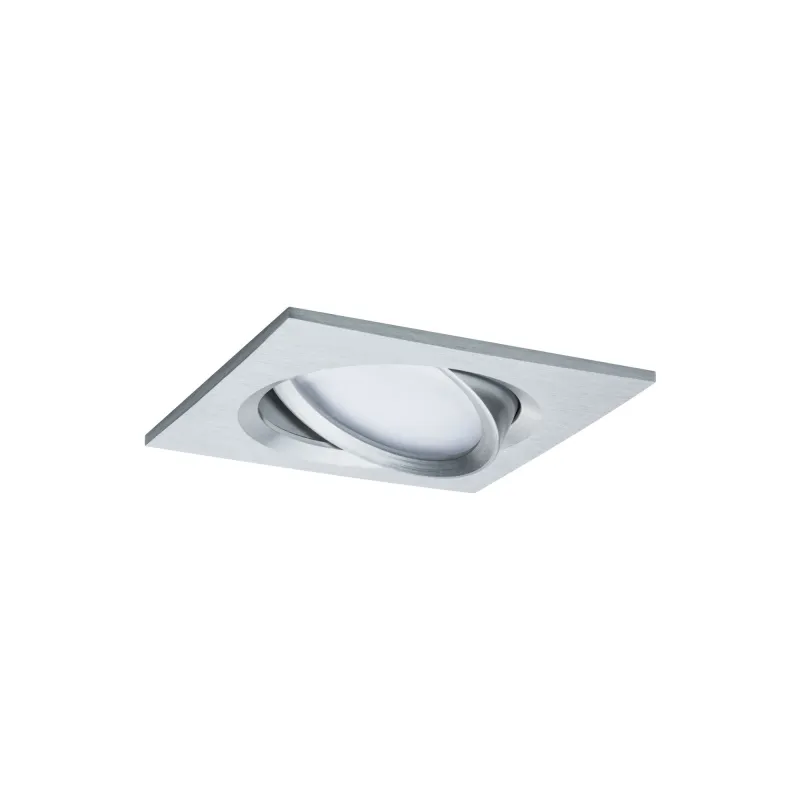 Kit enc Nova Plus Coin gra carré orient LED 3x6,8W 633lm 2700K alu/...
