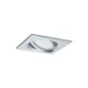 Kit enc Nova Plus Coin gra carré orient LED 3x6,8W 633lm 2700K alu/...