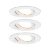 Kit enc Nova Plus Coin grad IP65 rd ori LED 3x6,8W 633lm 2700K Blc ...