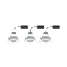 Kit enc Nova Plus Coin grad IP65 rd ori LED 3x6,8W 633lm 2700K Blc ...