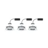 Kit enc Nova Plus Coin grad IP65 rd ori LED 3x6,8W 633lm 2700K Chro...