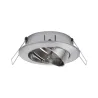 Premium Enc. easyClick2 orientable max.50W 230V GU10 51mm acier br/...