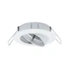 Premium Enc. easyClick2 orientable max.50W 230V GU10 51mm blanc/Alu...