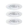 Kit enc Nova mini Plus Coin EasyDim orientable 3x4,2W 2700K 230V bl...