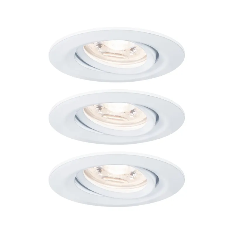 Kit enc Nova mini Plus Coin EasyDim orientable 3x4,2W 2700K 230V bl...
