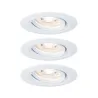 Kit enc Nova mini Plus Coin EasyDim orientable 3x4,2W 2700K 230V bl...