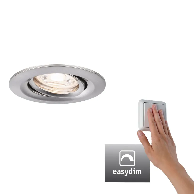 Kit enc Nova mini Plus Coin EasyDim orientable 1x4,2W 2700K 230V Ac...