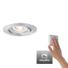 Kit enc Nova mini Plus Coin EasyDim orientable 1x4,2W 2700K 230V Al...