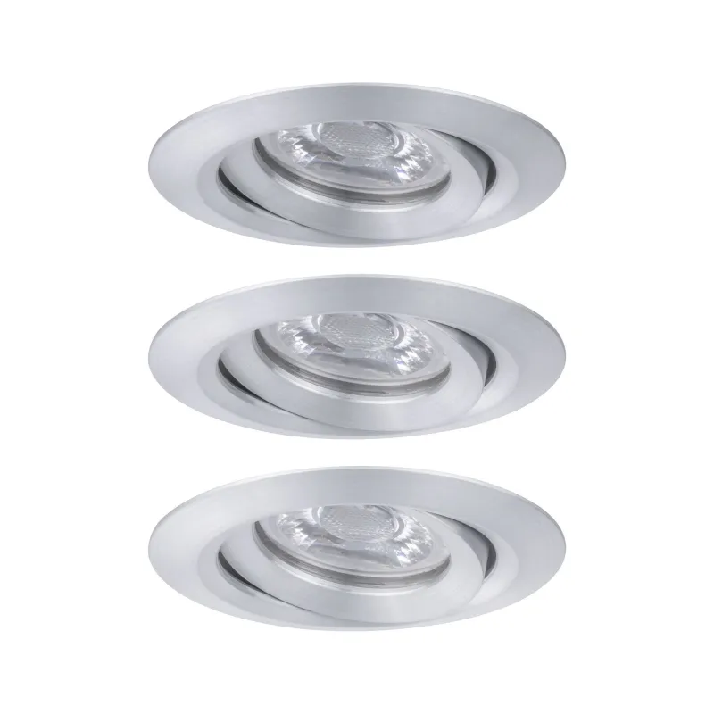 Kit enc Nova mini Plus Coin EasyDim orientable 3x4,2W 2700K 230V Al...