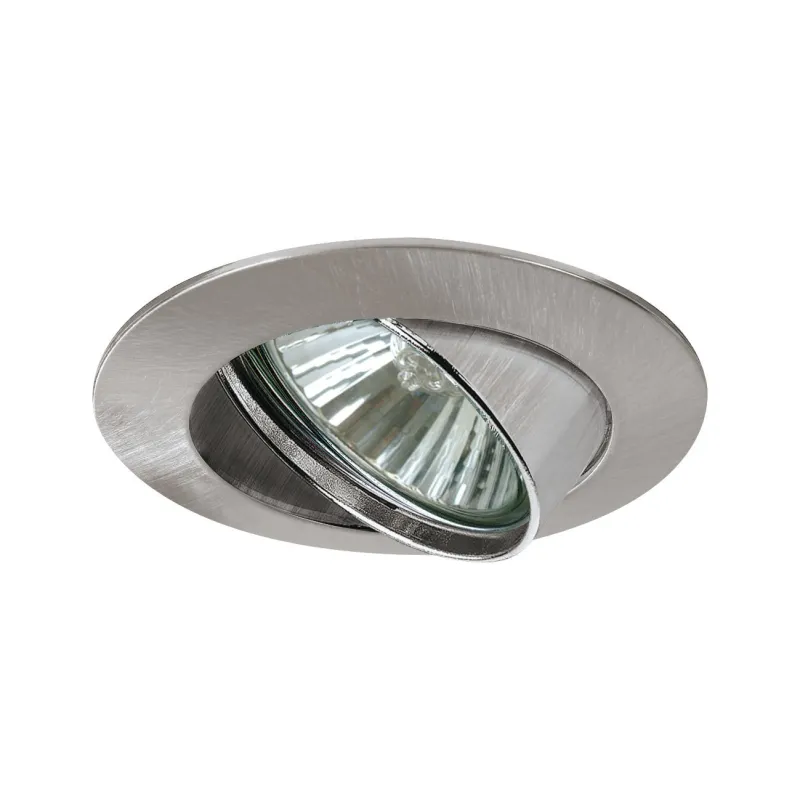 Premium Encastr. orientable max.50W 230V GU10 51mm Acier brossé/Alu...