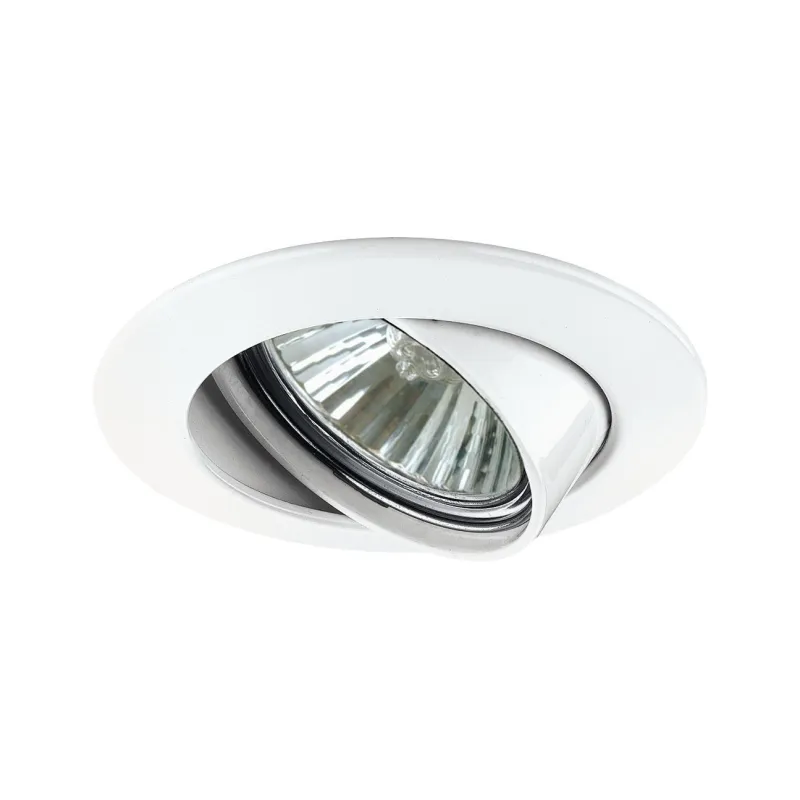 Premium Encastr. orientable max.50W 230V GU10 51mm Blanc/Alu Zinc -...