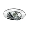 Premium Encastr. orientable max.50W 230V GU10 51mm Chrome/Alu Zinc ...