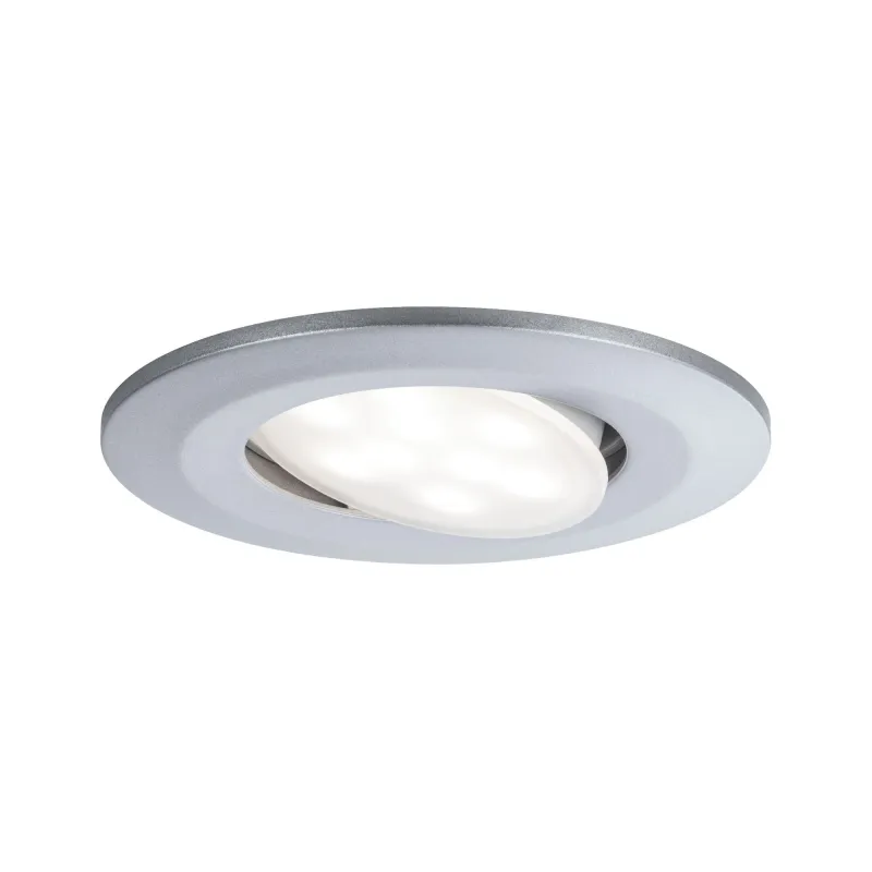 Kit encastré Calla IP65 rond orientables LED 680lm 4000K 6W 230/12V...