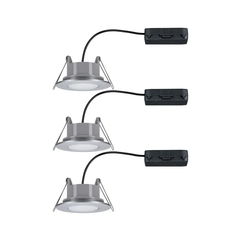 Kit enc Calla BBC/IP65 rond orientable LED 3x680lm 4000K 6W 230V ch...