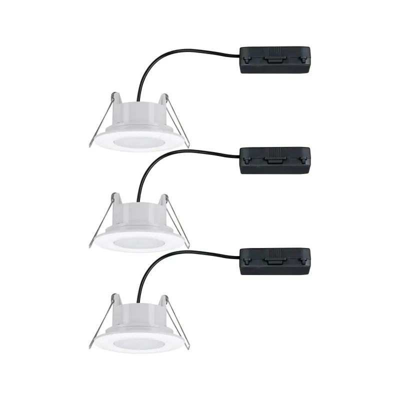 Kit enc Calla BBC/IP65 grad rond orient LED 3x560lm 4000K 6,5W 230V...