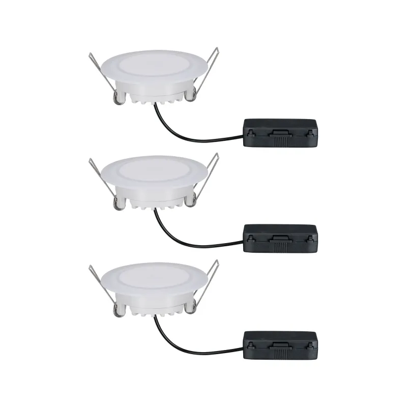 Kit enc Premium Suon grad-chaud IP44 LED 3x6,5W 230V 2000-2700K Sat...