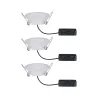Kit enc Premium Suon grad-chaud IP44 LED 3x6,5W 230V 2000-2700K Sat...