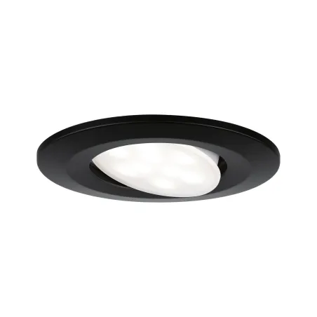 Kit ENC Calla IP65 rond orientables LED 3x680lm 4000K 6W 230V Noir ...