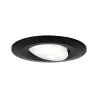 Kit ENC Calla IP65 rond orientables LED 3x680lm 4000K 6W 230V Noir ...