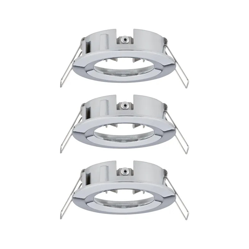 ENC Choose 3 spots fixes max 3x10W Chrome alu 230V 51mm - Pas cher