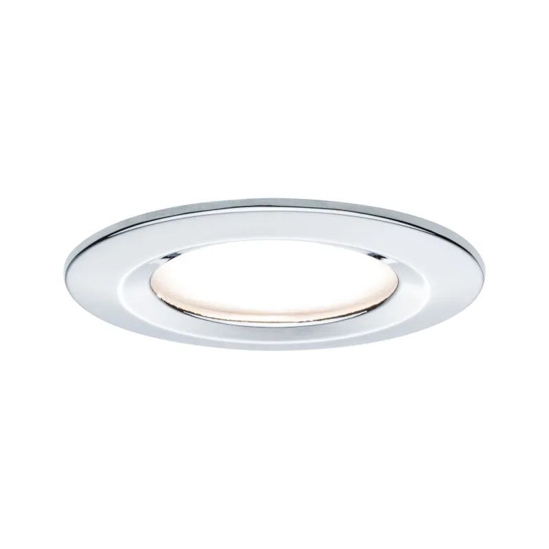 Kit enc Nova rd fixe LED IP44 3 nivgrad 3x6,5W 230V GU10 51mm Chrom...