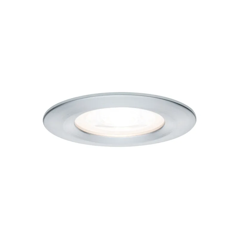 Kit enc Nova rd fixe LED IP44 3 nivgrad 3x6,5W 230V GU10 51mm Alu t...