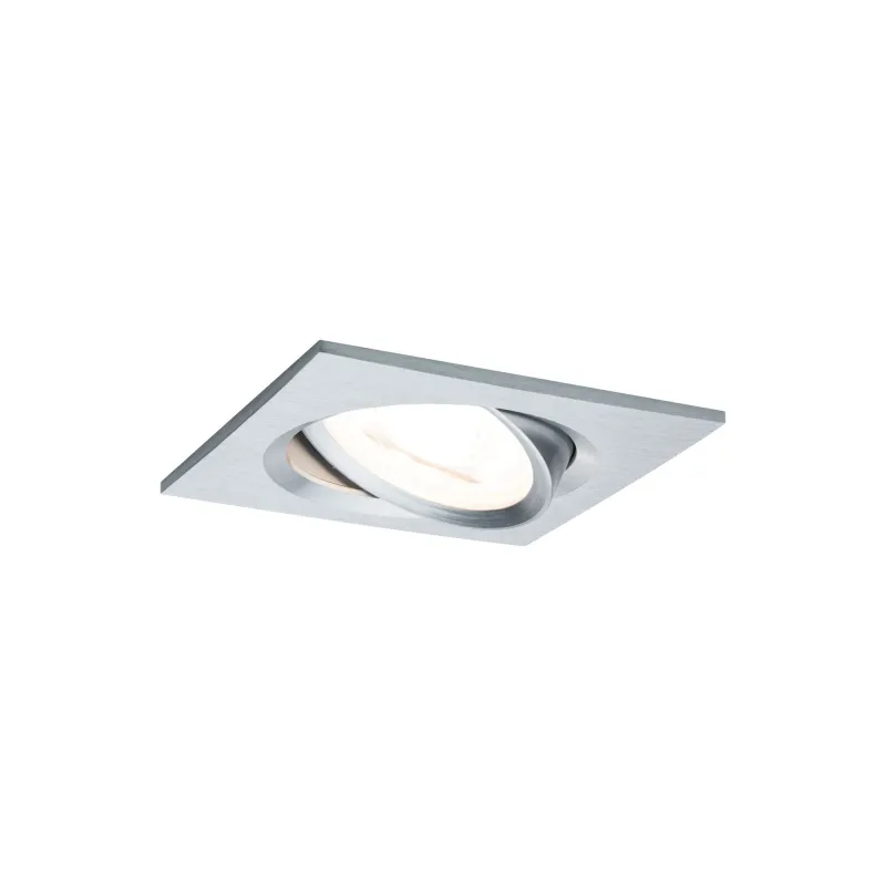 Kit enc Nova Coin 3 niv grad car ori LED 3x6,5W 2700K 230V Alu bros...