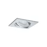 Kit enc Nova Coin 3 niv grad car ori LED 3x6,5W 2700K 230V Alu bros...