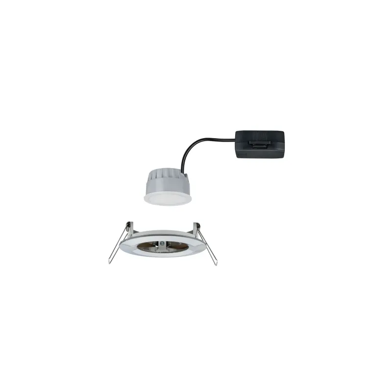 Kit enc Nova Coin 3 niv grad rond fixe LED 1x6,5W 2700K 230V Acier ...